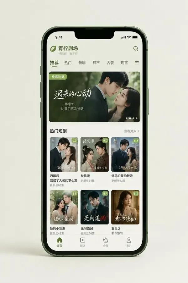 番茄短剧appAPP界面展示